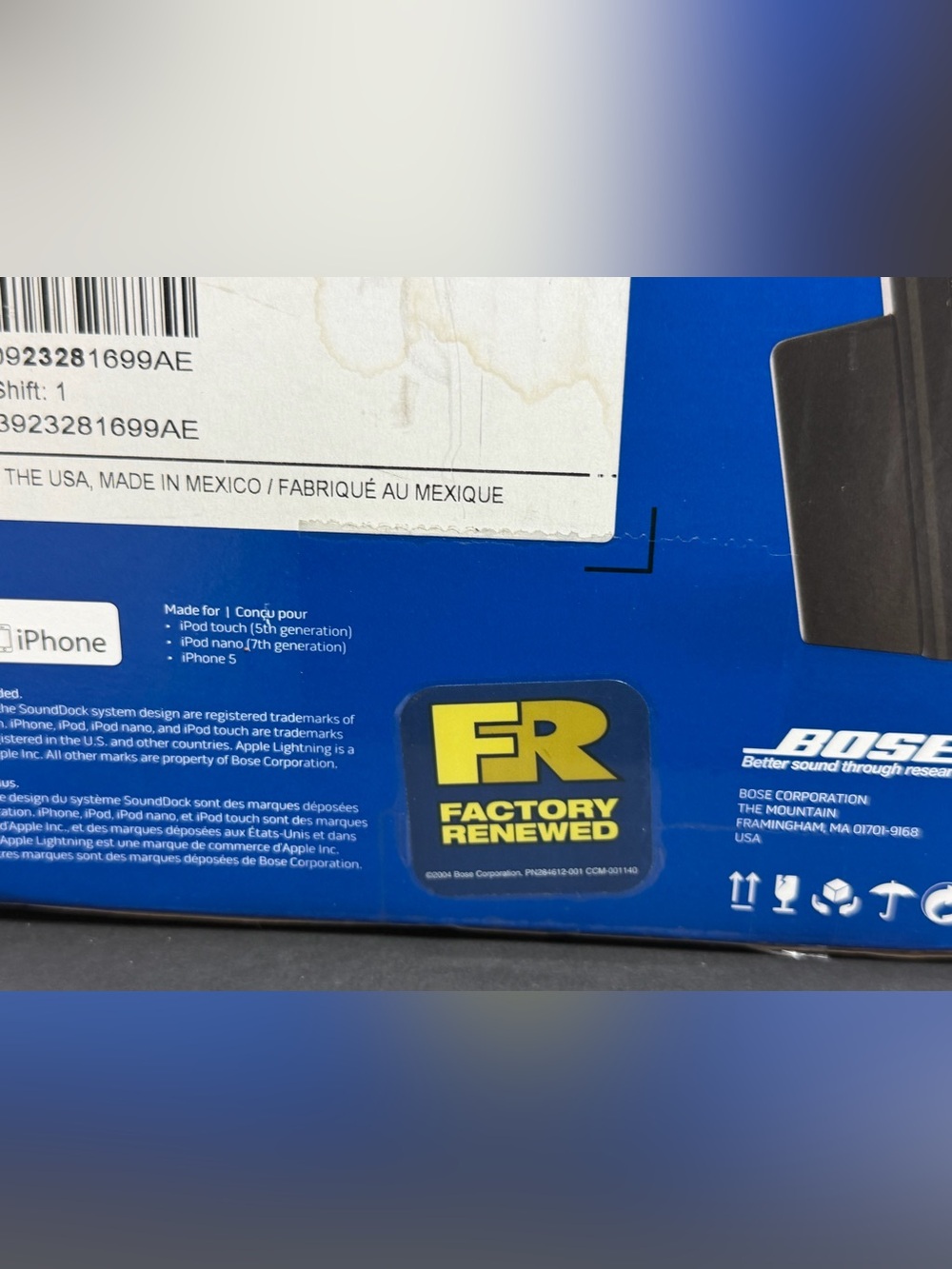 NEW Bose SoundDock Series III Digital Music System Lightning Speaker Open Box - Picture 7 of 9